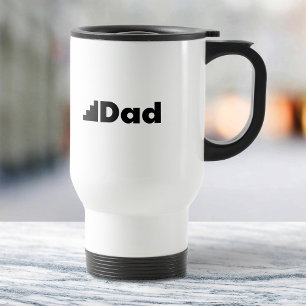 Step Dad Visual Joke - Blended Family Travel Mug
