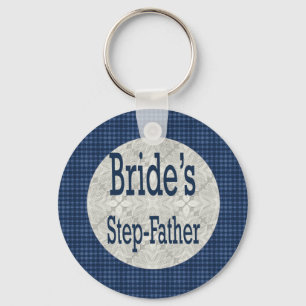 Step-Father Of The Bride Keychain