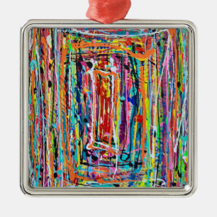Step Inside Ceramic Ornament
