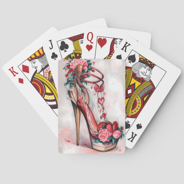 Step into Love Playing Cards (Back)