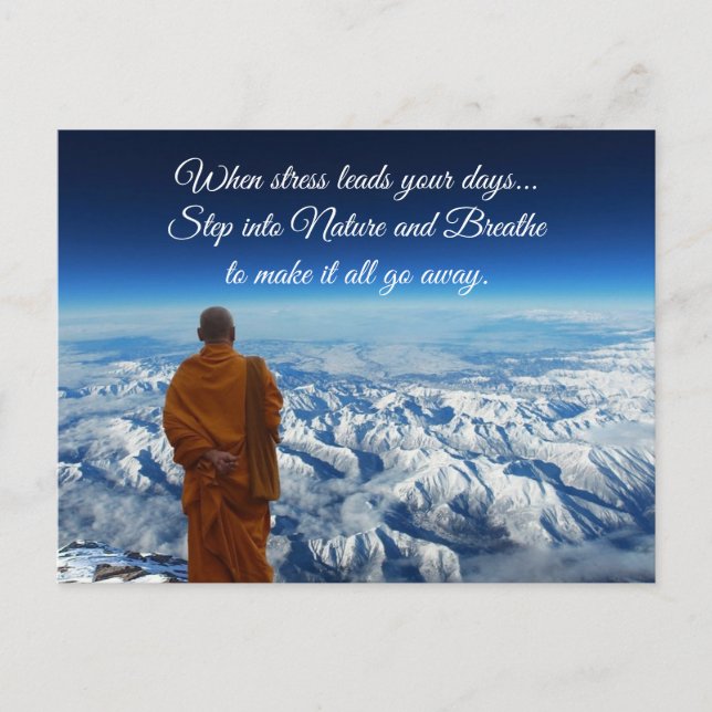 Step into nature postcard (Front)