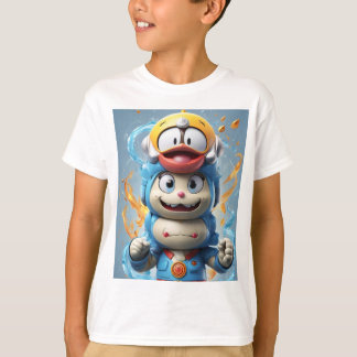 Step into the world of Doraemon, where the beloved T-Shirt