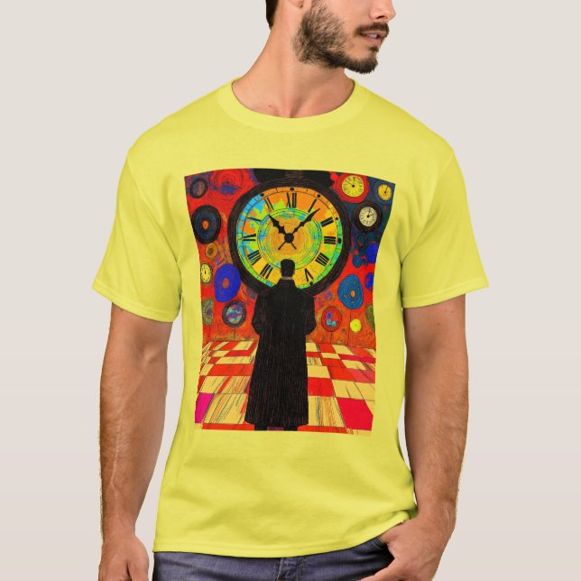 Step Into the World of Infinite Time Loops T-Shirt (Front)