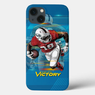 Step into Victory American Football    iPhone 13 Case