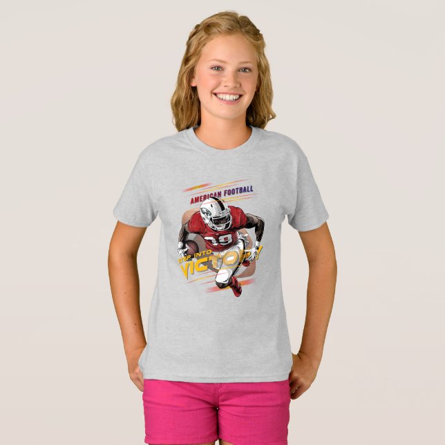 Step Into Victory | Kids  T-Shirt (Front Full)