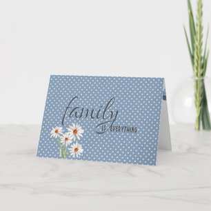 step mum birthday daisy on dots card