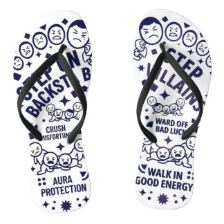 Step On Backstabbers Jandals