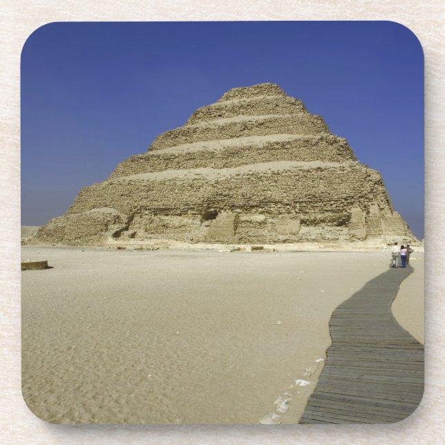 Step pyramid at Saqqara, one of the earliest Coaster (Front)