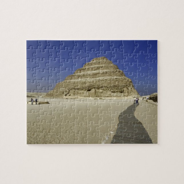 Step pyramid at Saqqara, one of the earliest Jigsaw Puzzle (Horizontal)