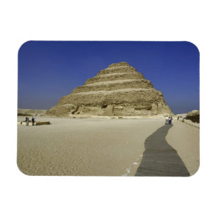 Step pyramid at Saqqara, one of the earliest Magnet