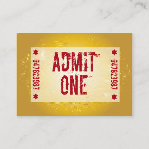 Step up to the bimah place card