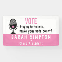 Step Up to the Mic – Make Your Vote Count! Event