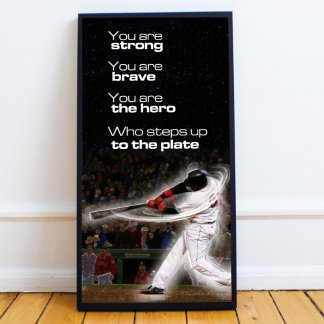 Step Up to the Plate Poster