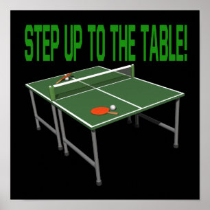 Step Up To The Table Poster