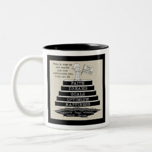 Step Up Two-Tone Coffee Mug