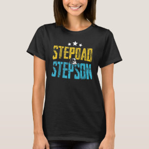 Stepdad And Stepson Father's Day Stepfather Bonus  T-Shirt