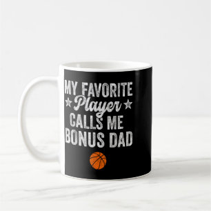Stepdad Basball Favourite Player Calls Bonus Dad Coffee Mug