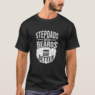 Stepdad Beard Bearded Gift - Men T-Shirt