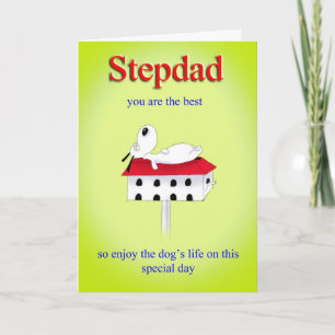 stepdad Father's day card