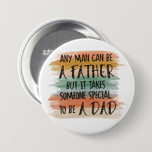 Stepdad Father's Day Gift Special Dad 7.5 Cm Round Badge