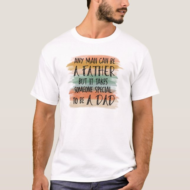 Stepdad Father's Day Gift | Special Dad T-Shirt (Front)