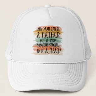 Stepdad Father's Day Gift Special Dad Trucker Hat