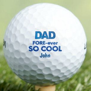 Stepdad FORE-ever Cool Father’s Day Gift Golf Balls