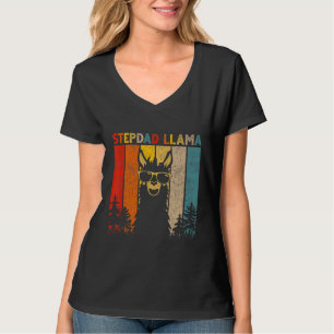 Stepdad Llama Lover For Mens Womens T-Shirt