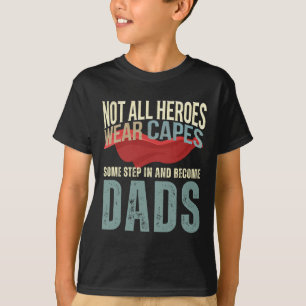 Stepdad Shirt From Kids Men Funny Fathers Day Step
