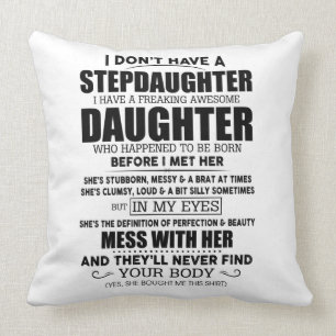 Stepdaughter Cushion