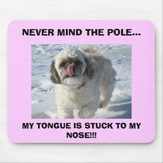Steph Pope's mouse pad- Pink Pad