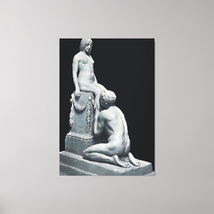 Stephan Sinding - Adoration (1903) Canvas Print