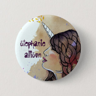 Stephanie Allison 6 Cm Round Badge