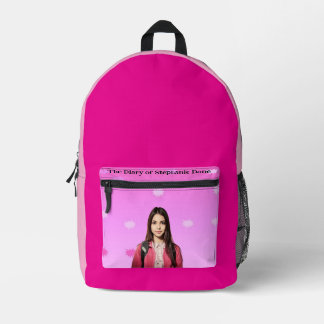 Stephanie Dane Printed Backpack