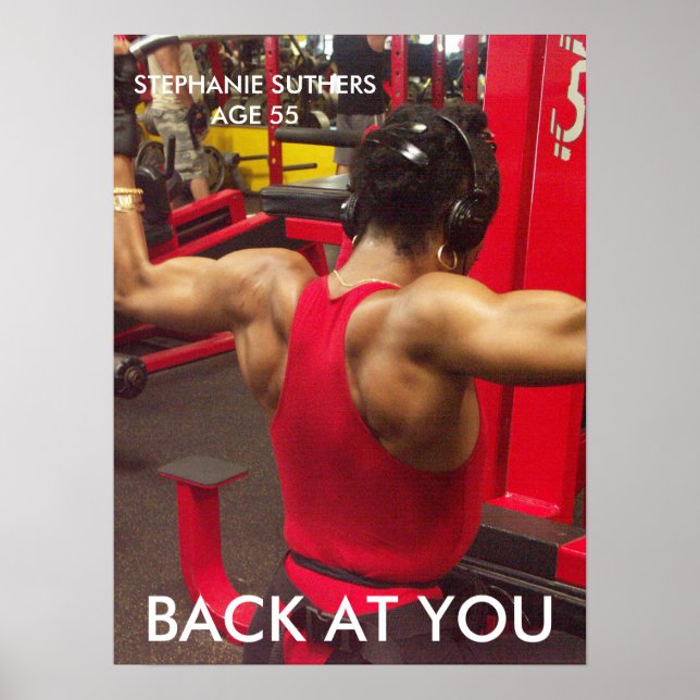 STEPHANIE SUTHERS, BACK AT YOU POSTER (Front)