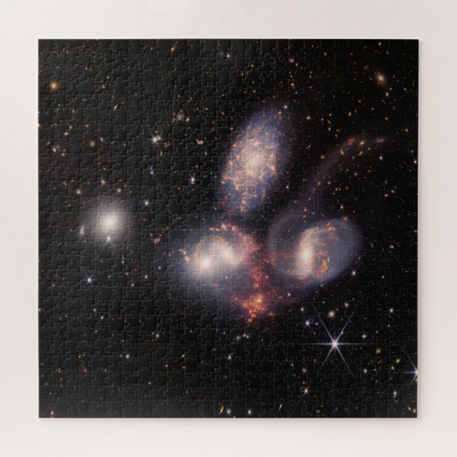 Stephan's Quinte James Webb Telescope Jigsaw Puzzl Jigsaw Puzzle (Horizontal)