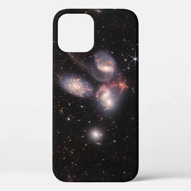 Stephan's Quintet 5 Galaxies Deep Field James Webb Case-Mate iPhone Case (Back)