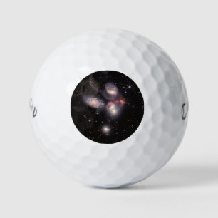 Stephan's Quintet 5 Galaxies Deep Field James Webb Golf Balls
