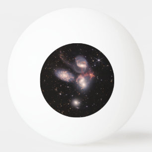 Stephan's Quintet 5 Galaxies Deep Field James Webb Ping Pong Ball