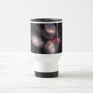 Stephan's Quintet 5 Galaxies Deep Field James Webb Travel Mug