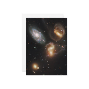 Stephan's Quintet: A Galaxy Galactic Wreckage Holiday Card