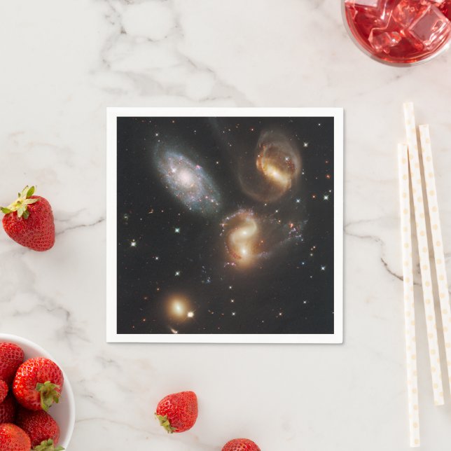 Stephan's Quintet: A Galaxy Galactic Wreckage Napkin (Insitu)