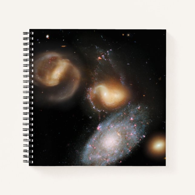 Stephan's Quintet Galaxies Notebook (Front)