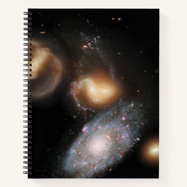 Stephan's Quintet Galaxies Notebook (Front)