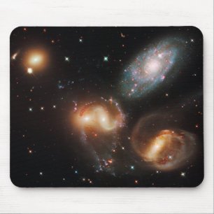 Stephan's Quintet Galaxy Cluster Mouse Pad