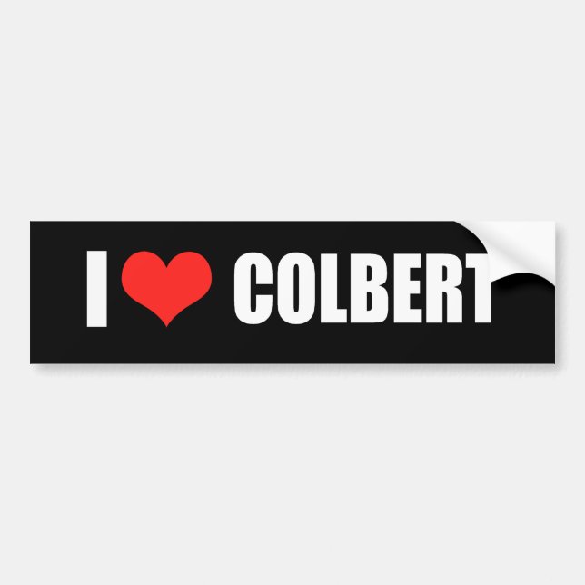 STEPHEN COLBERT Election Gear Bumper Sticker (Front)