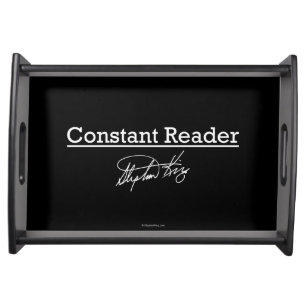 Stephen King, Constant Reader Serving Tray