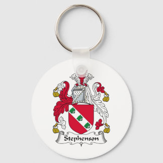 Stephenson Family Crest Key Ring