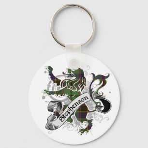Stephenson Tartan Lion Key Ring