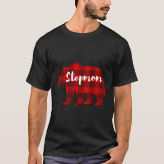 Stepmom Bear Clothing Womens Gifts Parents Family  T-Shirt